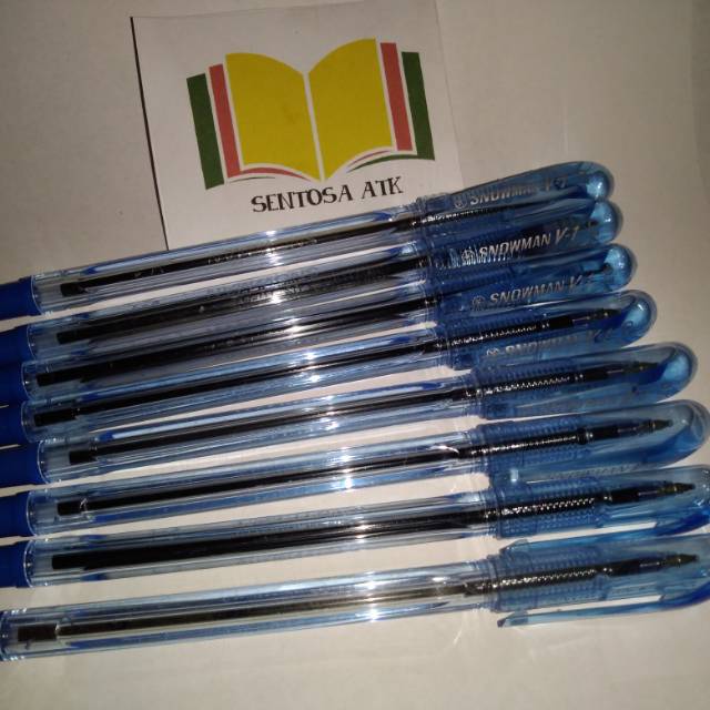 

Bolpoin/ Pulpen Snowman V 1 Biru