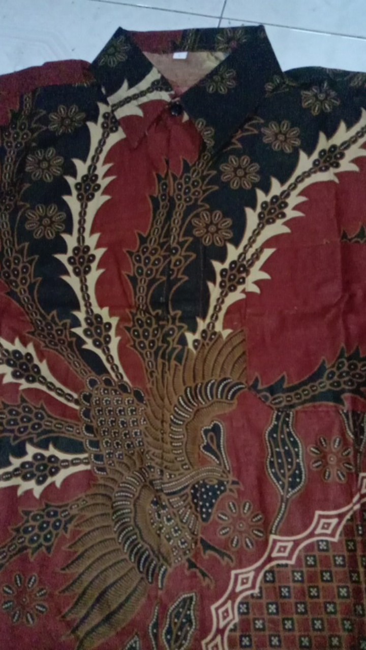 Kemeja Batik Pria Lengan Pendek Big Size Jumbo M.l.xl.xxl.3xl.4xl.5xl.6xl.7xl.8xl.9xl.10xl