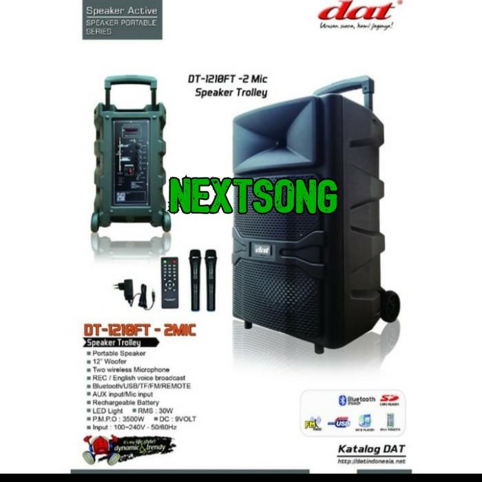 Ovi | Speaker Portable Dat Dt 1210 Ft 12 Inch Dat Dt1210Ft
