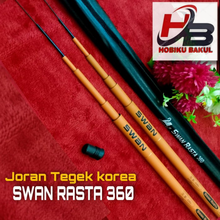 Joran tegek korea carbon Swan Rasta 360 - ukuran 540cm