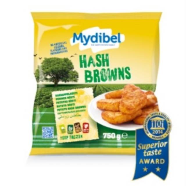 Kentang Mydibel Hash Brown 750g