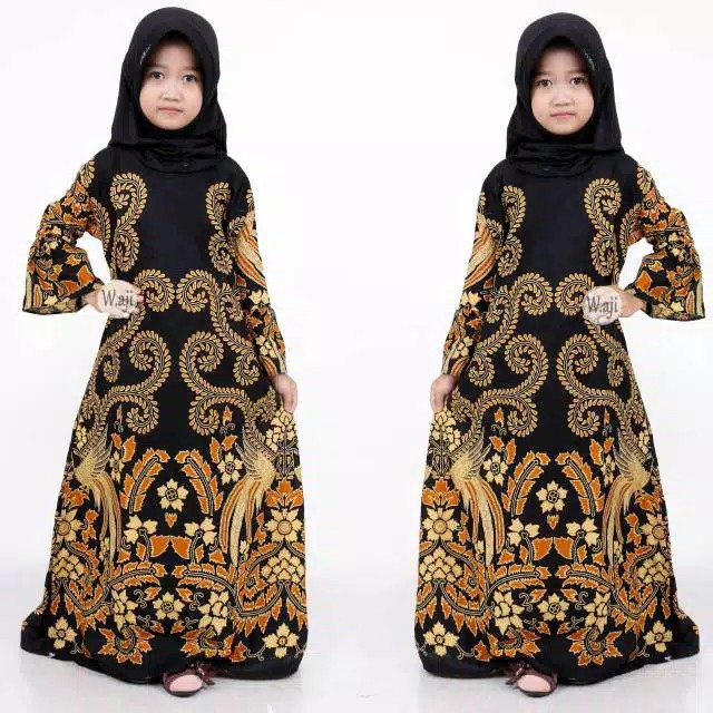 Gamis Anak Muslim//gamis Batik Anaka Perempuan