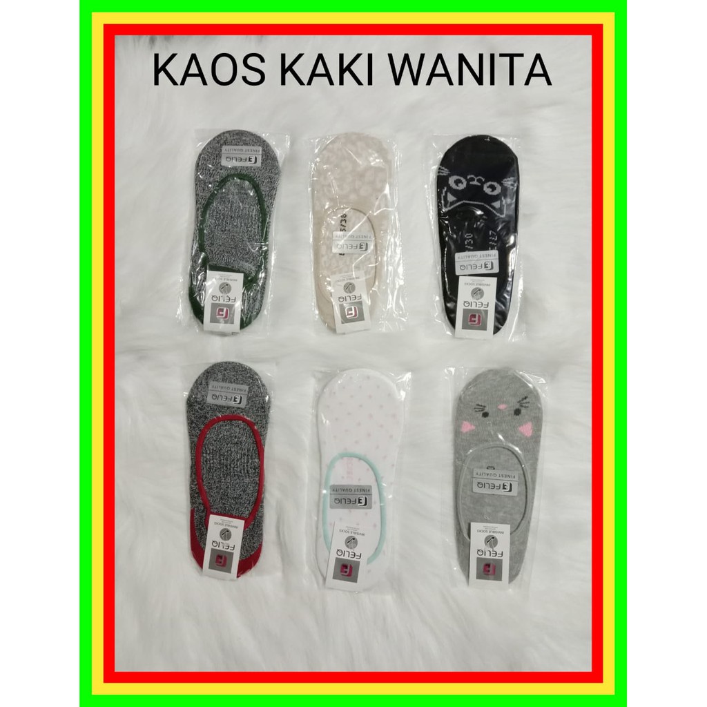 Kaos Kaki Korea Premium Edisi Musim Panas / Semi Anti Slip untuk Wanita