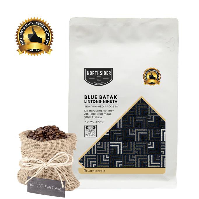 

BIJI KOPI ARABIKA BLUE BATAK SEMIWASHED - NORTHSIDER SMART COFFEE - Biji Kopi
