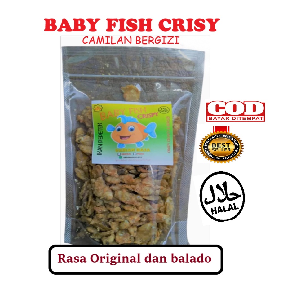 

baby fish crispy camilan bergizi