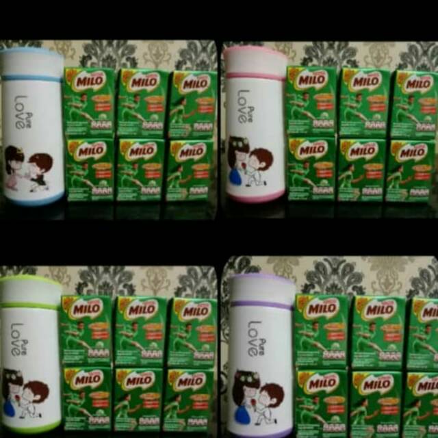 

Susu milo free botol minum cantik, jam tangan dan termos stanlist(pilih salah satu)