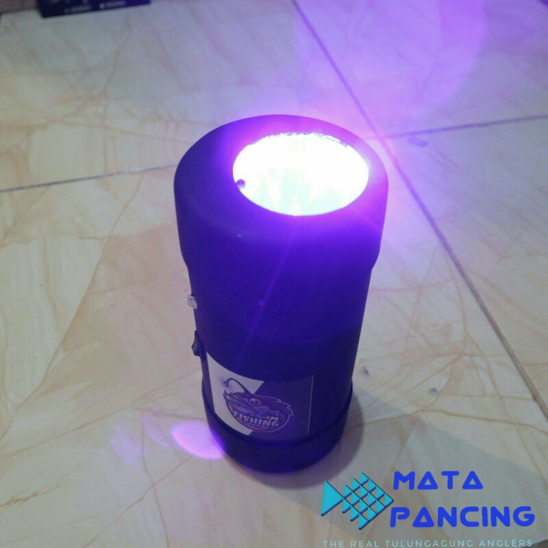 Senter uv 8 led tabung tipe sensor untuk metal jig