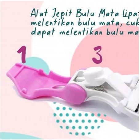 ✿ELYSABETHME✿ Jepit Bulu mata Goho anti badai capit lentik pelentik langsung naik tanpa eyelash eyelashes extension