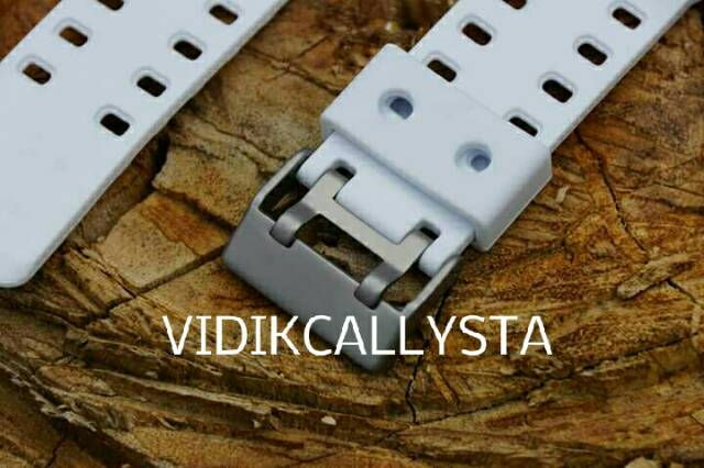 STRAP G-SHOCK TALI GSHOCK GA 100 110 120 300 GD GDF GAC 100 G GR GW 8900 PUTIH PREMIUM