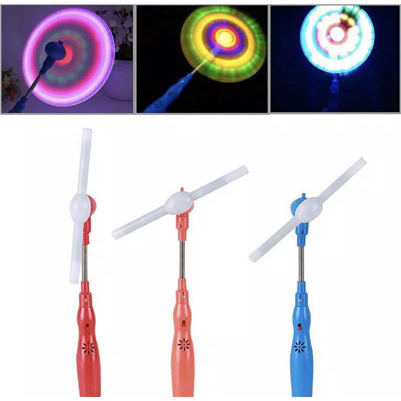 mainan tongkat baling LED music/baling-baling mainan/mainan kincir angin