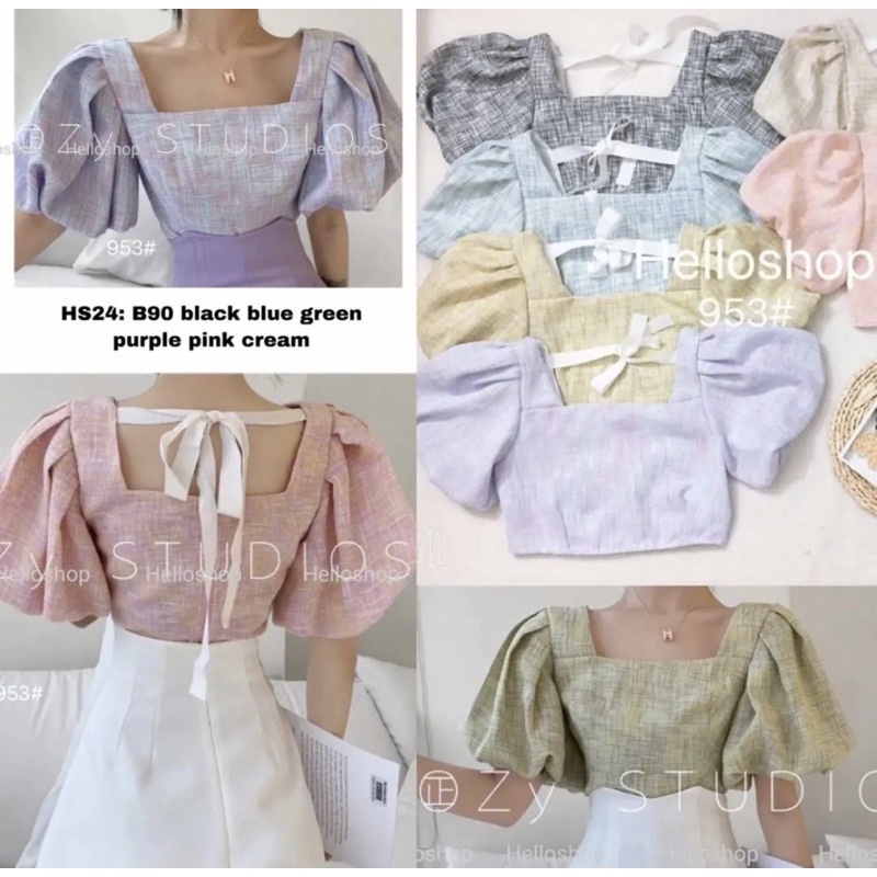 Atasan Crop High Quality BKK