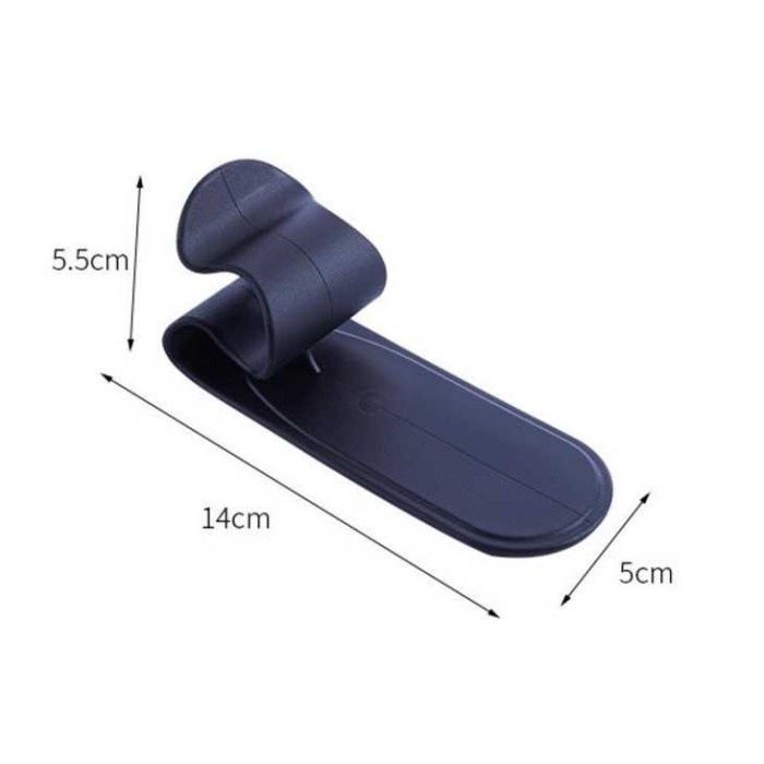 Gantungan Payung Mobil Umbrella Hook Holder Self-adhesive - Hitam
