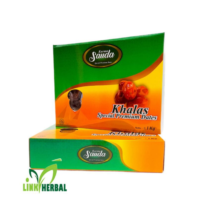 Kurma Khalas sauda 1kg spesial premium dates