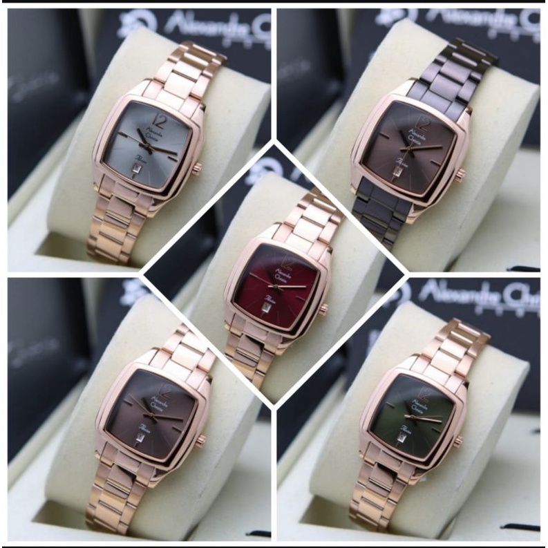 Terlaris Jamtangan wanita Alexandre christie ac2454 / ac 2454 / 2454 Original