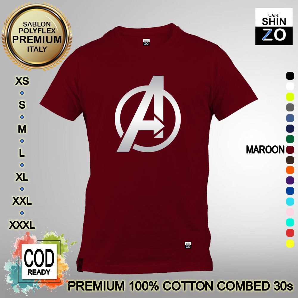 Avengers Endgame T-shirt Marvel Infinity War Thanos Head OFFICIAL Ironman