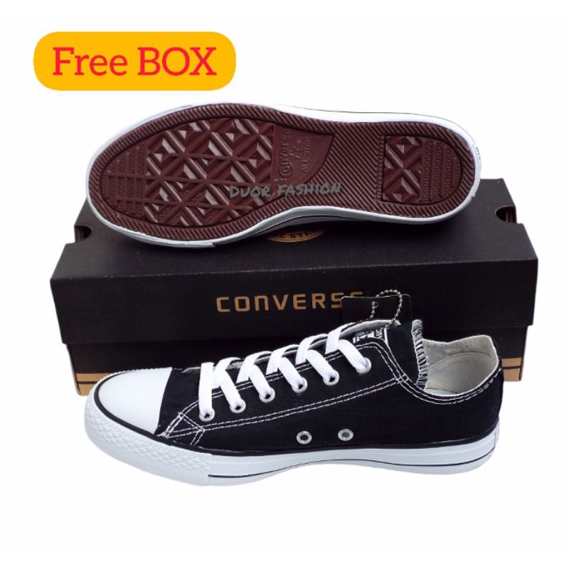 sepatu all star4 classic hitam sepatu sekolah / sepatu casual / sepatu sneakers converser unisex