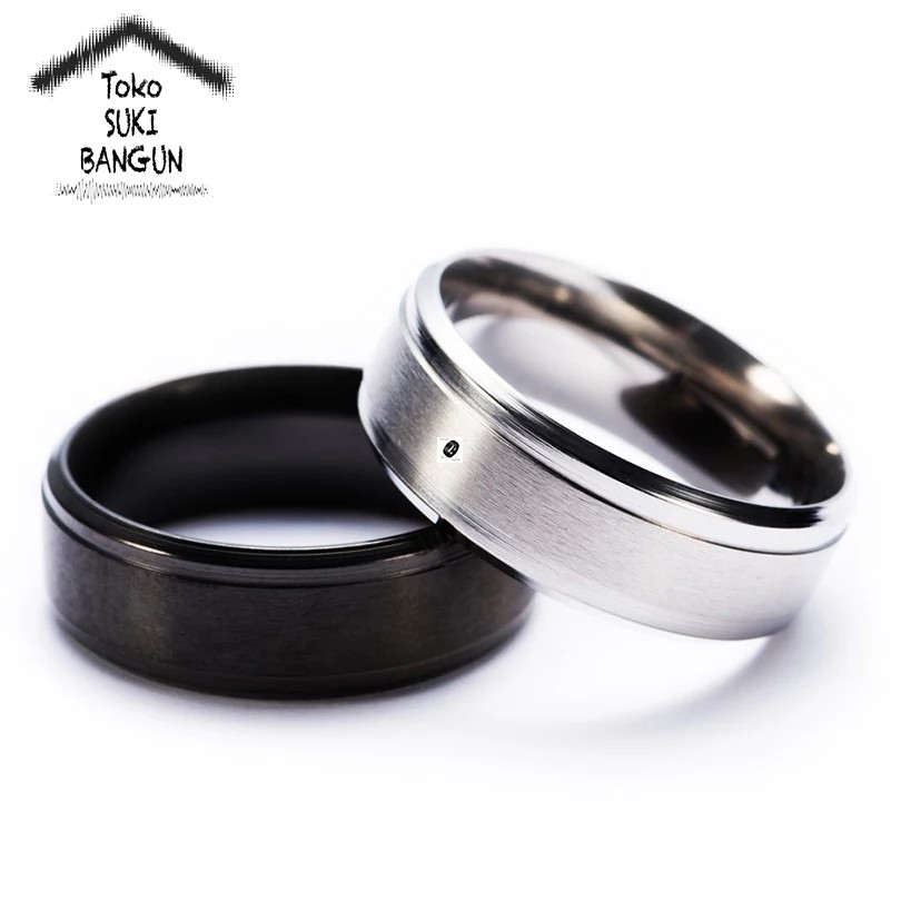 Ring Men / Cincin Pria Armor SATURN Metal Stainless Steel MR-002