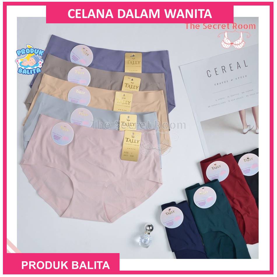 Celana Dalam Seamless Tanpa Jahitan Anti Nyeplak Tally CD 008
