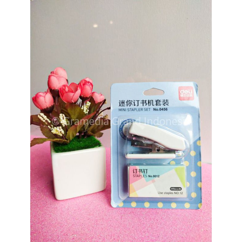 

Deli Mini Stapler SET No. 0456