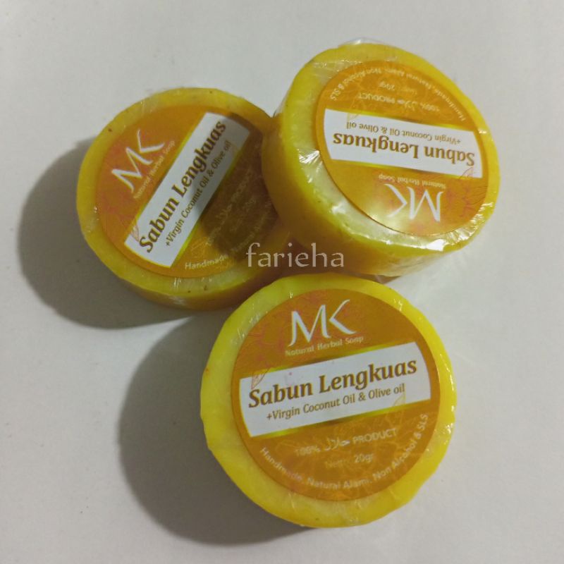 Sabun Anti Panu Kudis Kurap 20g Lengkuas Laos Sabun Wajah Badan Sehat Herbal