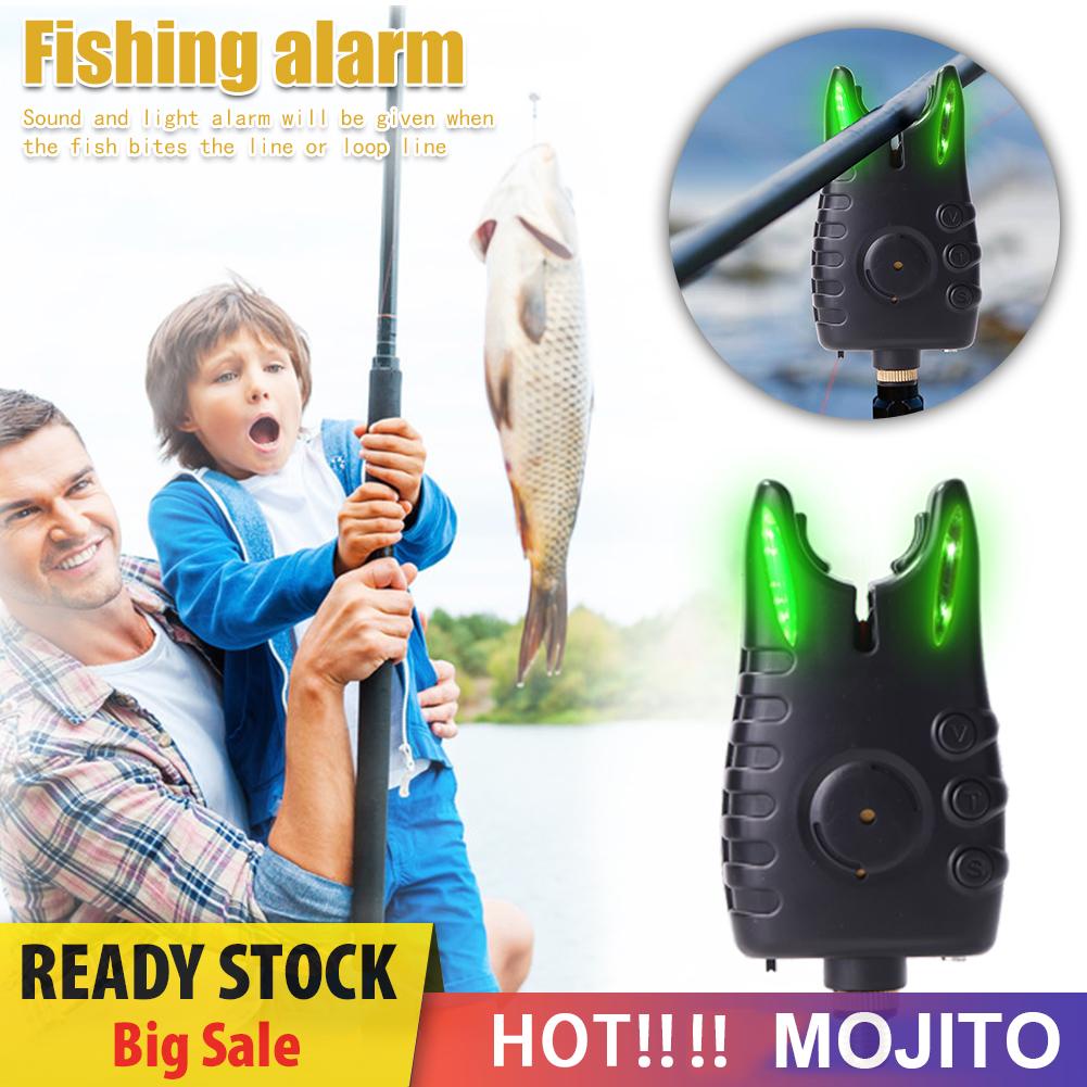 Alarm Indikator Gigitan Ikan Dengan Lampu Led, Volume Bisa Diatur