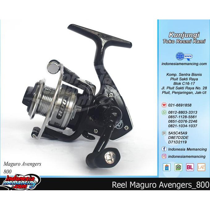 Reel Spinning Maguro Avengers 800