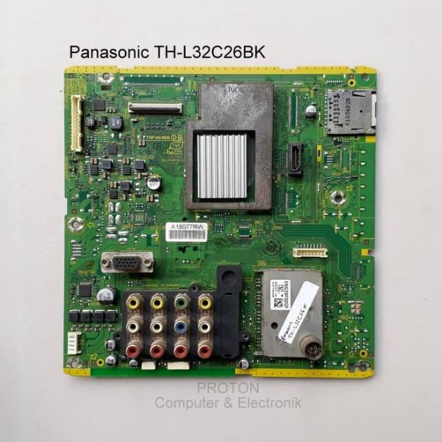 mainboard LCD TV Panasonic TH L32C26K TH-L32C26K TH-L32C20X L32C20X L32X20S Mesin Matherboard TNP4G4