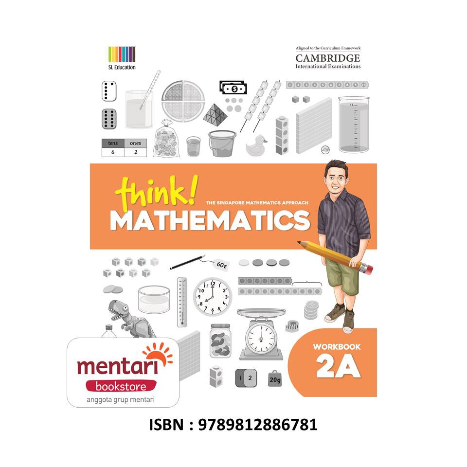 Think Math Workbook | Buku Pelajaran Matematika SD-Workbook 2A