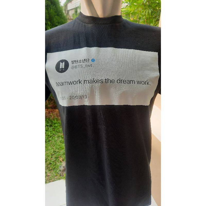 Kaos sablon Twitter - BTS twitter