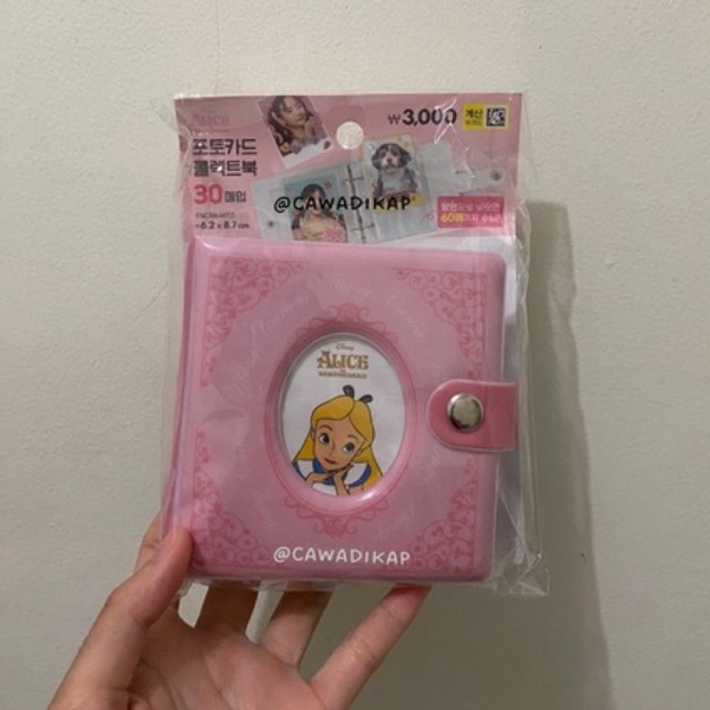 COLLECT BOOK KOLBUK ALICE | DAISO KOREA DISNEY COLLECTION
