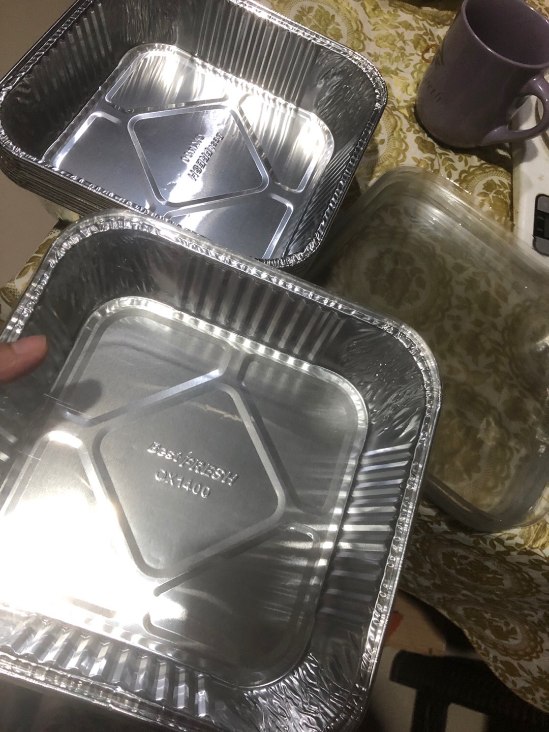 Ox 1400 (best Fresh) + Tutup Cup Alumunium Foil Aluminium Alu