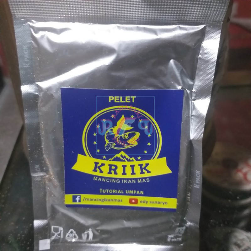 Umpan Pancing Pelet Ikan Mas Kriik