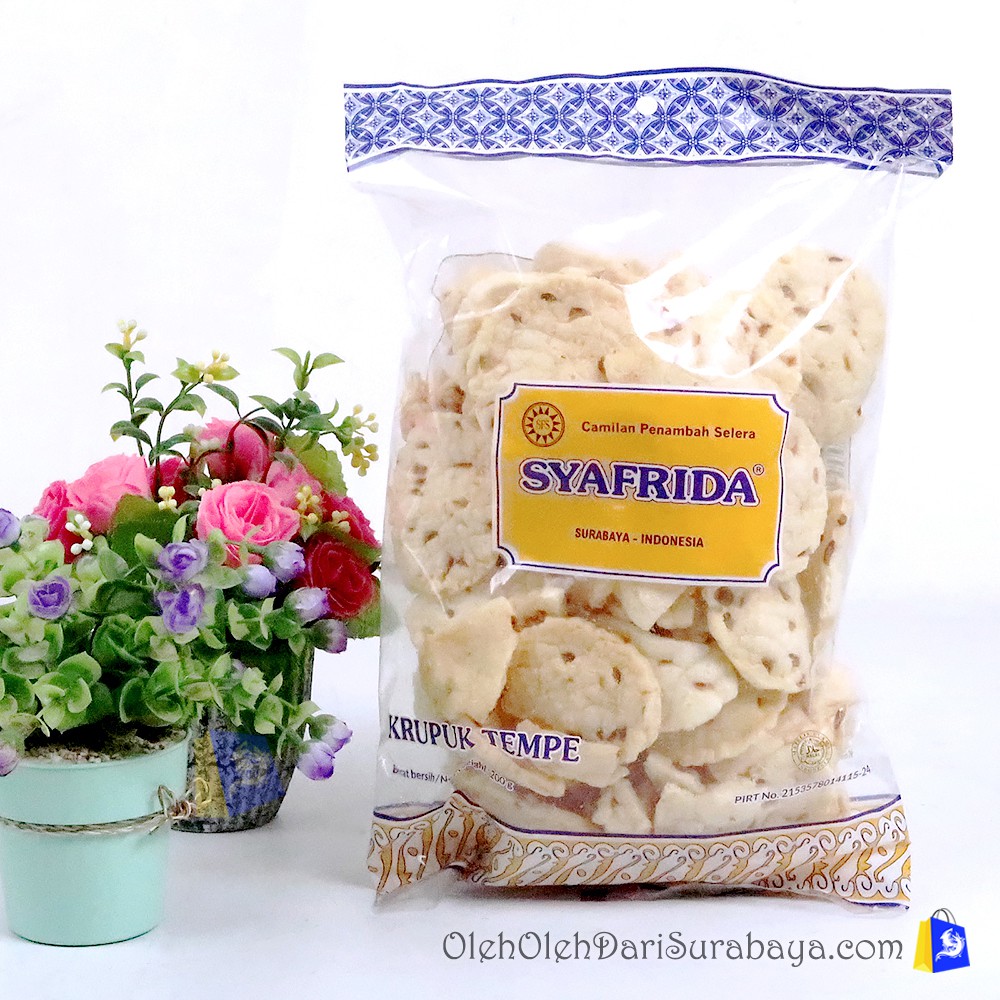 

Krupuk Tempe Enak 200gr SYAFRIDA