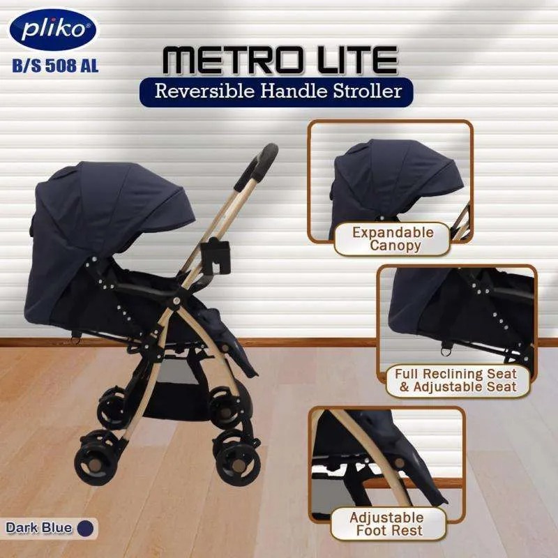 Stroller Pliko Metrolite PK508AL