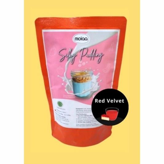 

Bubuk Pudding/ Premix Pudding/ Moiaa Silky Pudding Red Velvet 200gr