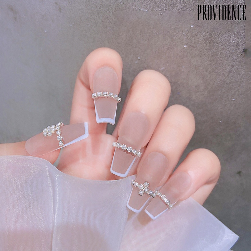 Providence Rantai Berlian Imitasi Bahan Metal Untuk Dekorasi Nail Art