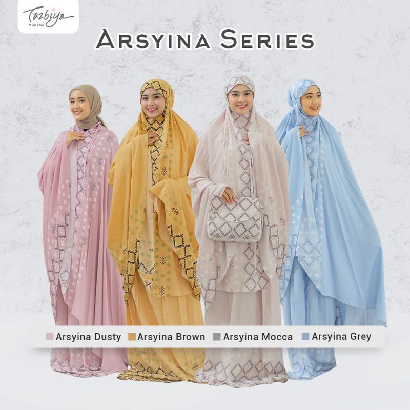 MUKENA TAZBIYA 2IN1 ARSYINA SERIES ALLSIZE