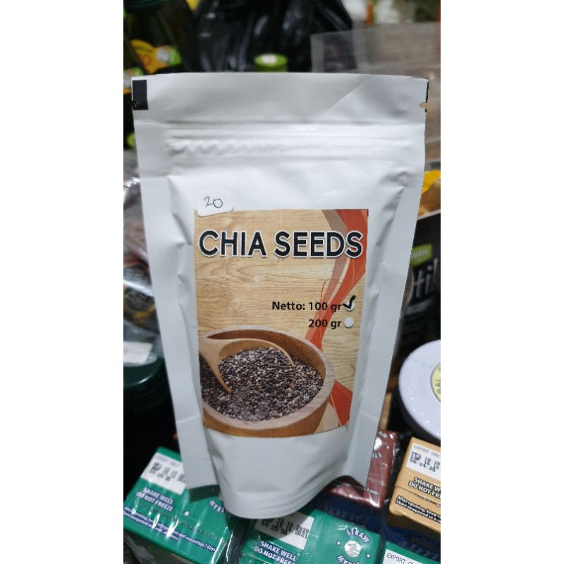 

Chia Seeds 100gr Original Herbal Alami