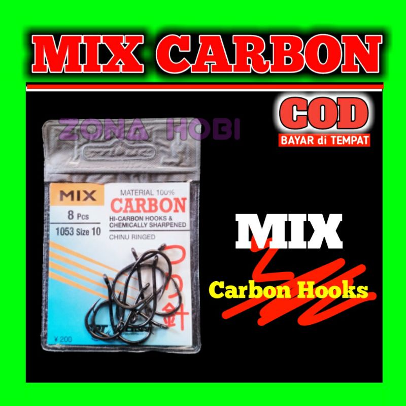 Mata kail pancing mix carbon seri 1054 1055 1009 1053 1022 1010R 1030R