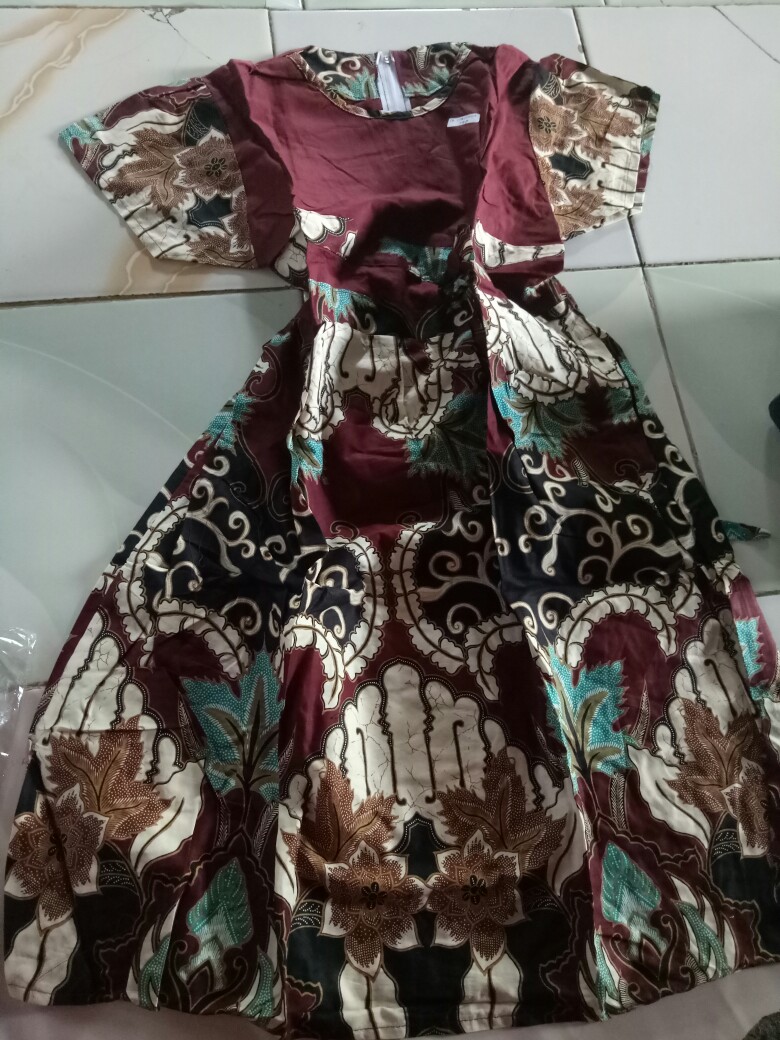 Couple Sarimbit Batik Anak Haneda Pola Parang