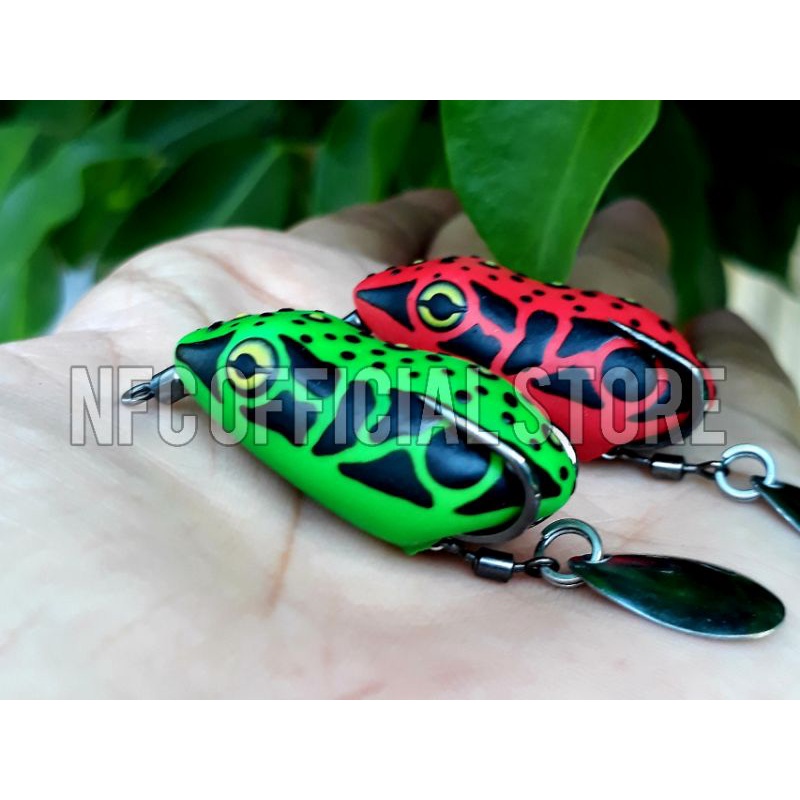 Soft frog SUPER KILLER 3,5cm / 4,5 gr Super SENSITIF ELASTIS &amp; KUAT, BEST Design ANTI MOCEL