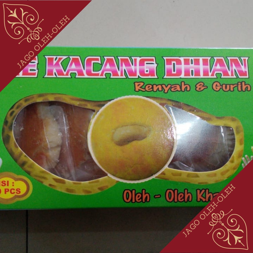 Pie Kacang Dhian isi 10pcs - pie kacang Bali