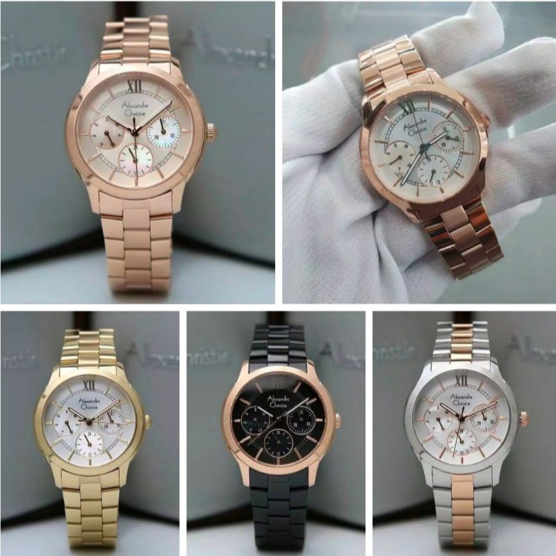 JAM TANGAN WANITA ALEXANDRE CHRISTIE  2815 AC 2815BF Ac 2815 ORIGINAL [ GARANSI RESMI 1 TAHUN ]