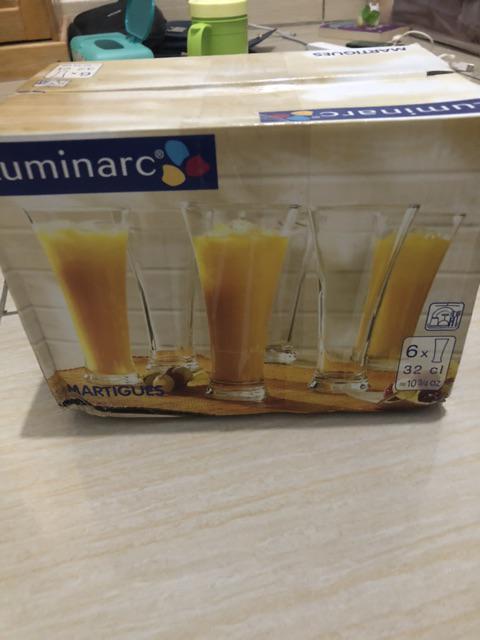 Luminarc Pilsner Martiques- Gelas Ice Tea- Gelas Jus  11 0z Import Produk