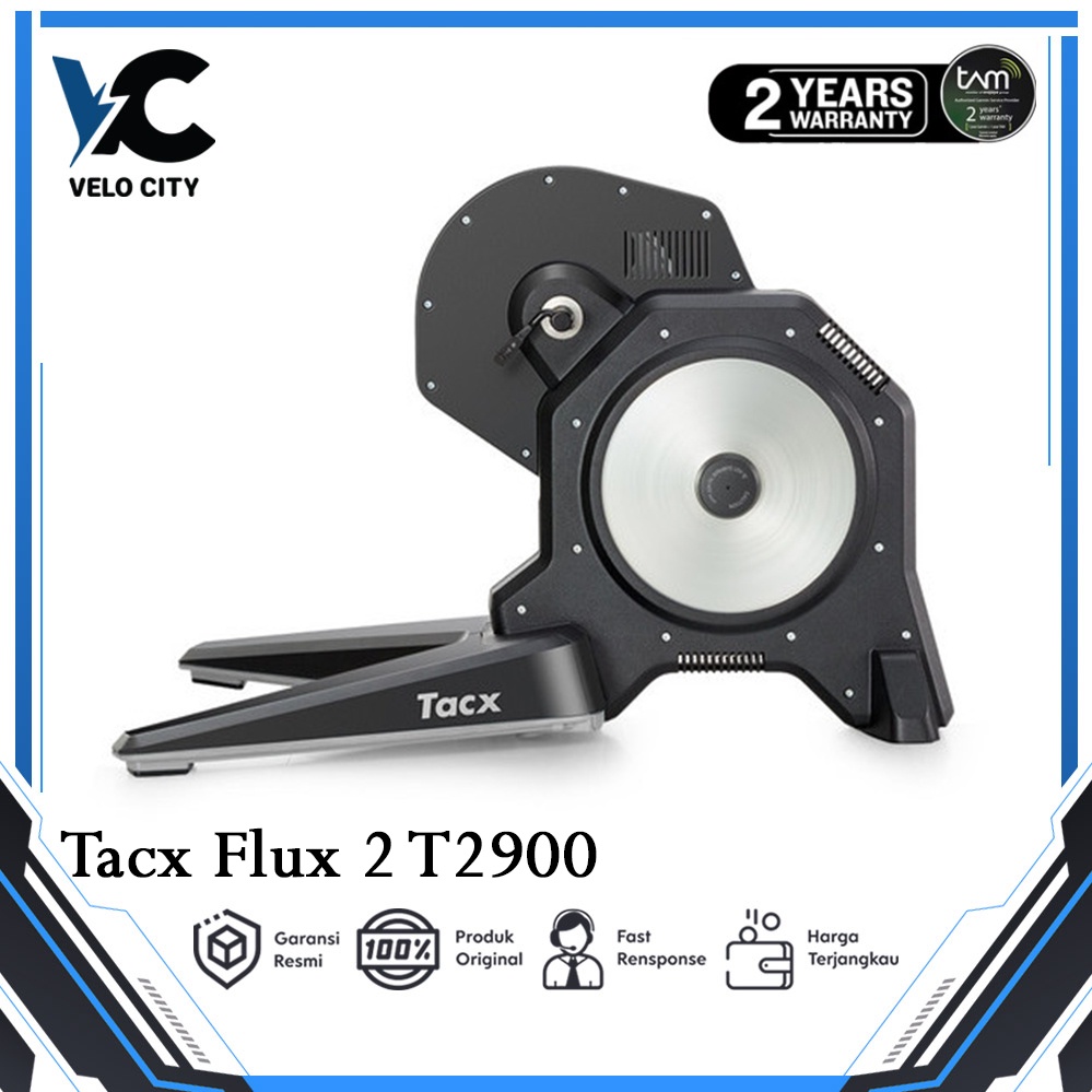 Garmi Tacx FLUX S Smart Trainer T2900s Garansi resmi TAM