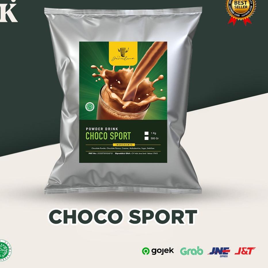 

limited STOCK!Bubuk Minuman Bubble Powder Drink Rasa Choco Sport ORIGINAL Javaland 1 kg|RA4