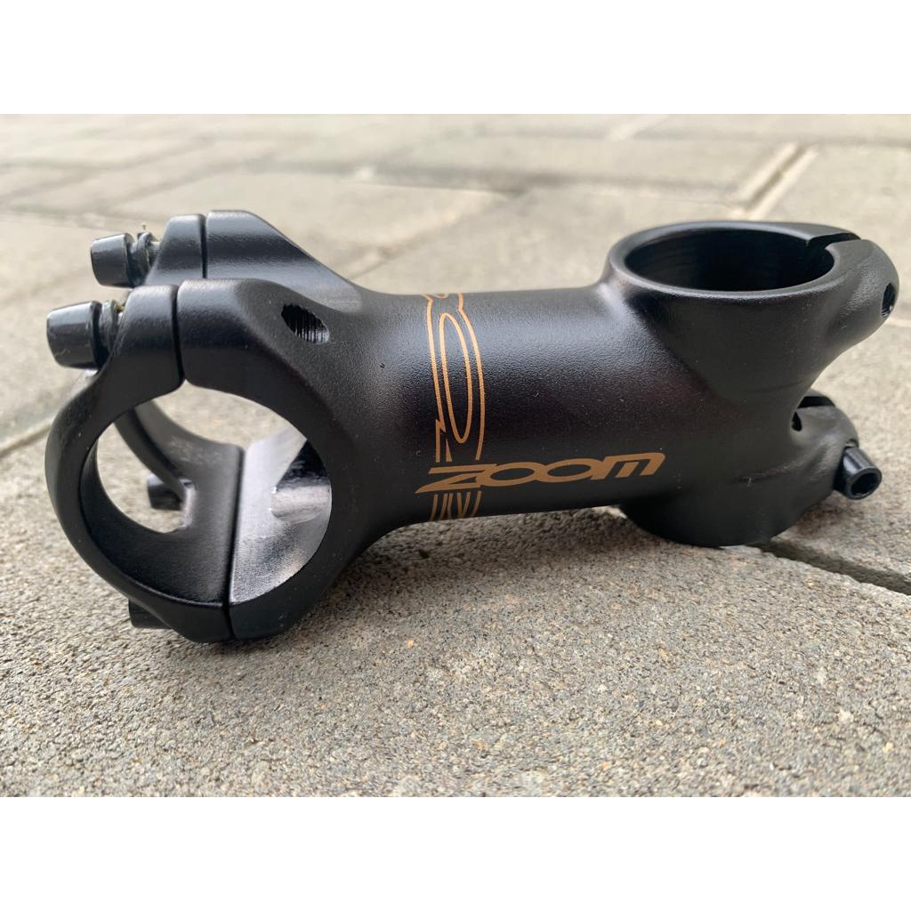 TERMURAH!!! Stem Sepeda MTB / Balap / Fork 28.6mm Stang 31.8mm ZOOM Hitam / Realpict