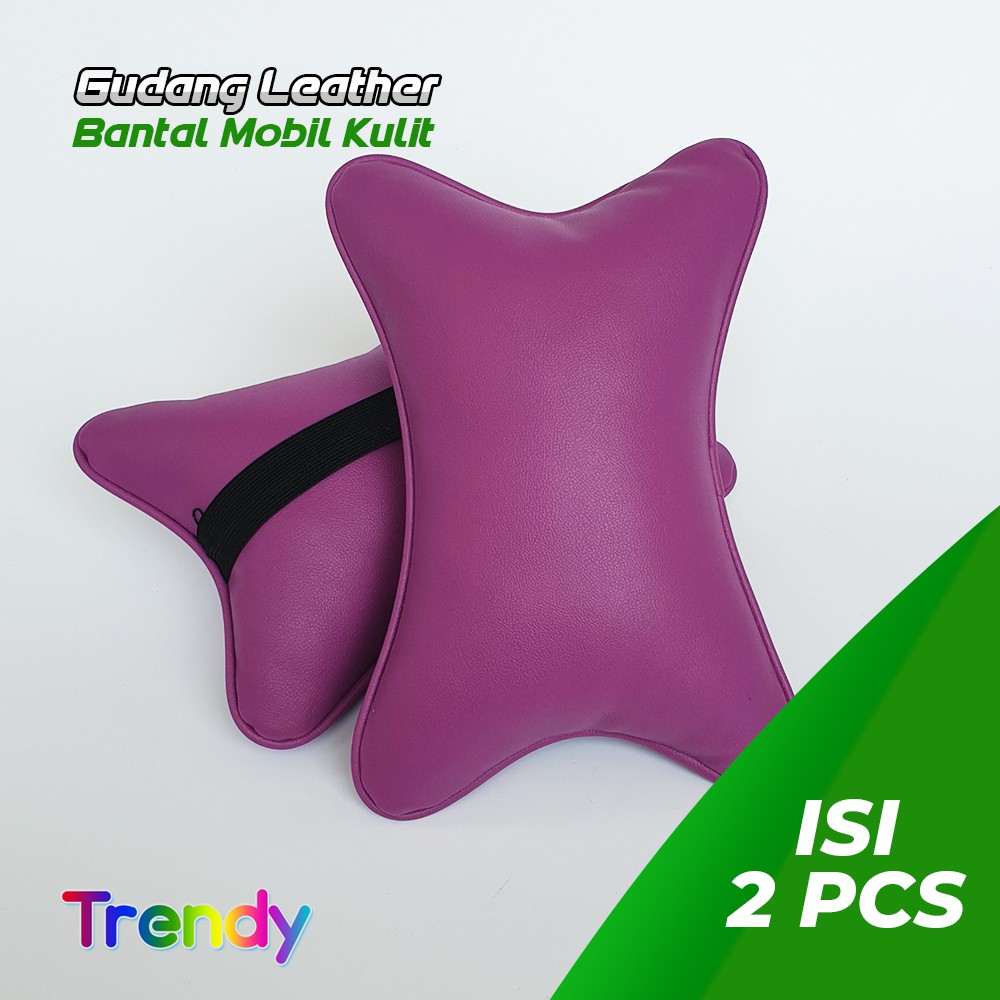 Bantal Mobil Super Trendy - Ungu