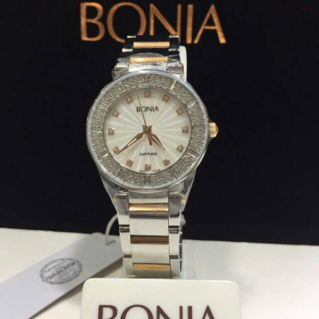 Jam Tangan Wanita BONIA SWAROVSKI BNB10119-2617S original