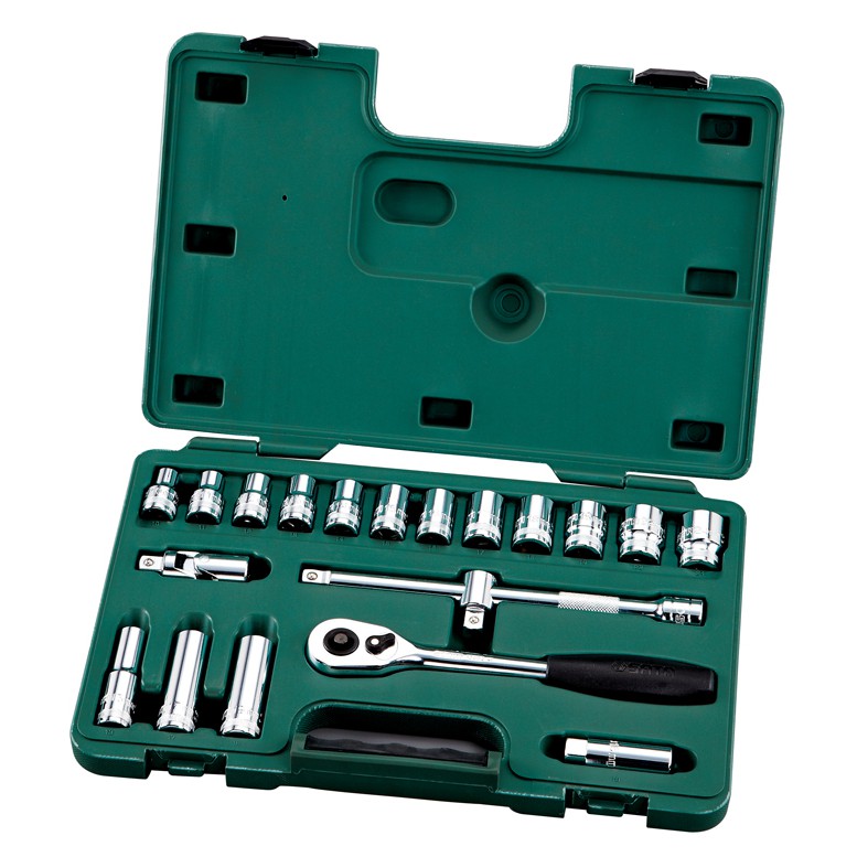 Kunci Socket Set 20 Pcs 1/2 Inch (METRIC) 09005 SATA TOOLS